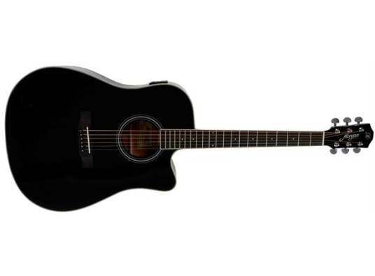 Morgan W120 SCE Black  Akustisk gitar