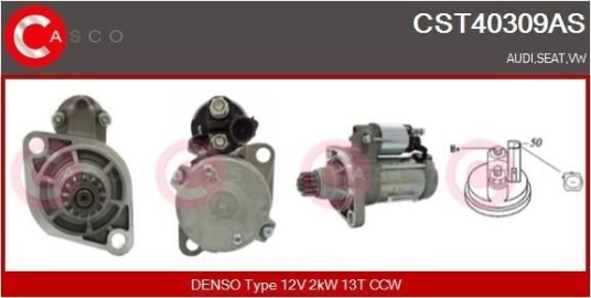 Starter CASCO CST40309AS Starter CASCO CST40309AS