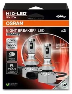 Osram NIGHT BREAKER LED SMART H10. Klar belysning. Energisparende. Langvarig kvalitet.
