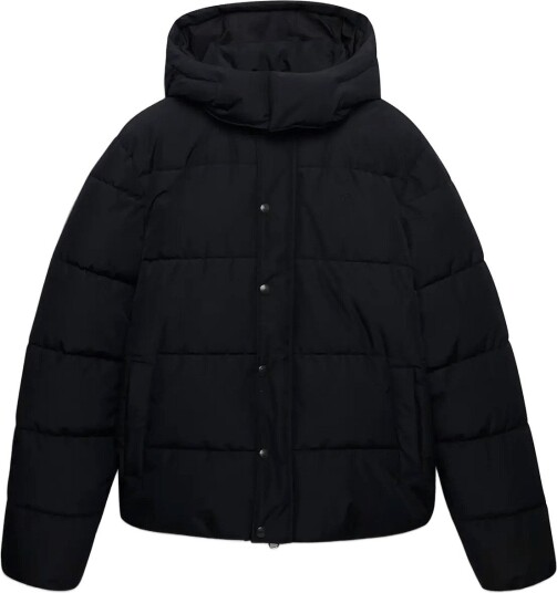 Superdry Premium Hood Puffer Jkt BLACK M