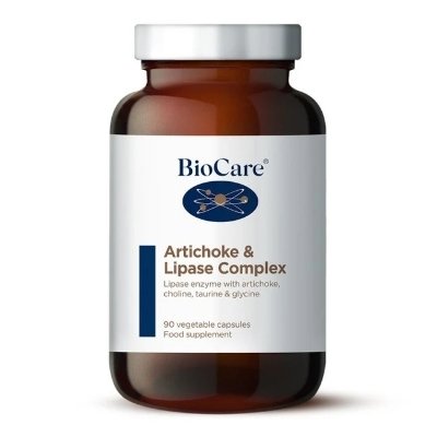 BioCare Artichoke & Lipase Complex 90 kapsler BioCare Artichoke & Lipase Complex 90 kapsler