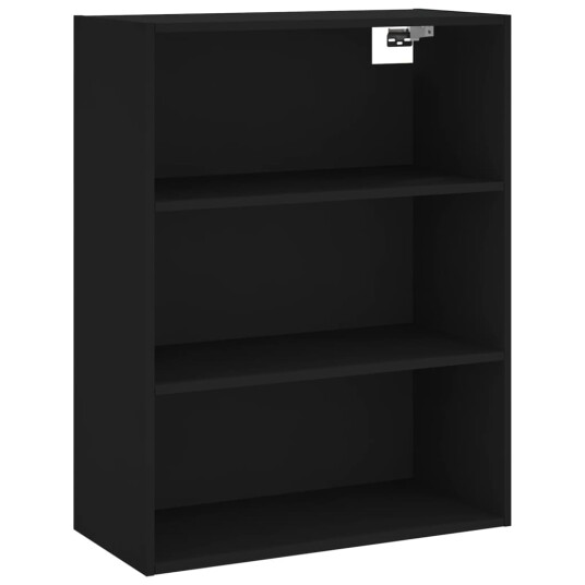 vidaXL Highboard svart 69,5x34x180 cm konstruert tre 8720845928452 vidaXL Highboard svart 69,5x34x180 cm konstruert tre 8720845928452