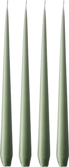 Ester & Erik Antikklys Matt 32 cm 4 pk Green Soil Ester & Erik Antikklys Matt 32 cm 4 pk Green Soil