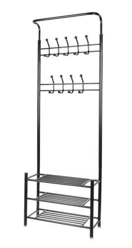 Kleshenger stativ med skohylle 15744