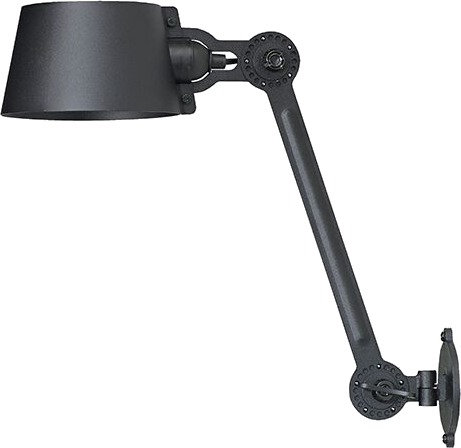 Tonone Bolt Vegglampe Sidemontert Stor Røykfarget Svart