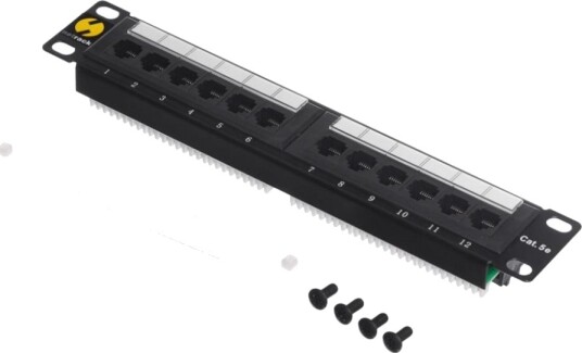 Netrack Patchpanel Cat5e UTP 12 port 10" 104 14 Netrack Patchpanel Cat5e UTP 12 port 10" 104 14
