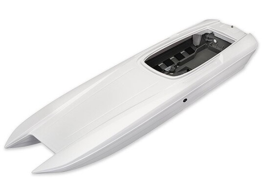 Traxxas 5764 Hull DCB M41 white no graphics fully assembled Traxxas 5764 Hull DCB M41 white no graphics fully assembled