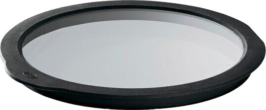 Rösle - Glasslokk 28 cm klar/svart