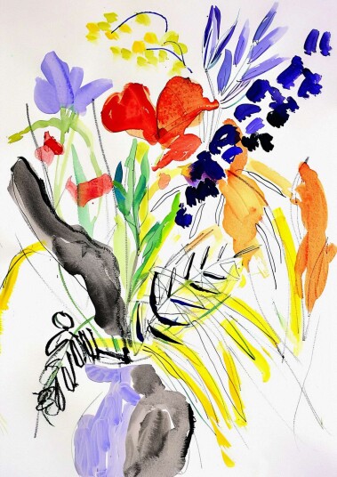 Plakat Levende Blomsterkunst Plakat Levende Blomsterkunst