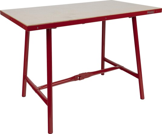 PELA 532369 Arbeidsbord sammenleggbar, 1205 x 705 x 845 mm, Garasjeinnredning & oppbevaring
