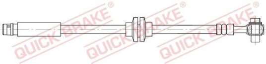Bremseslange QUICK BRAKE 50.203X Bremseslange QUICK BRAKE 50.203X