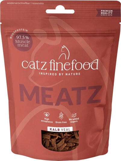 Catz Finefood Meatz Sparepakke 2 X Kalv 2 X 45 G
