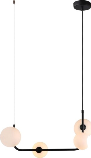 Italux Taklampe Ferrand Svart Mdm 4123/4 Bk Italux Taklampe Ferrand Svart Mdm 4123/4 Bk