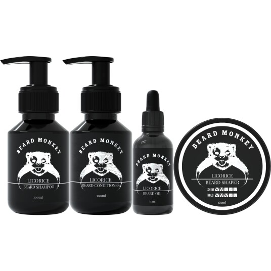 Beard Monkey Licorice All Kit