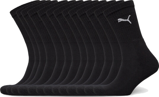 PUMA Puma Crew Sock 12P Ecom - Black - 43-46