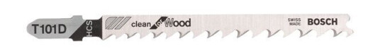 Bosch Stikksagblad T 101 D Clean for Wood