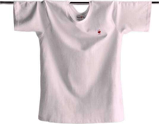 Enkel Studio Booztxhjerteforeningen Kids Unisex T Shirt   White   3/4