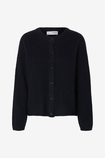 Selected FEMME - Kofte slfLulu New LS Knit Cardigan - Blå Selected FEMME - Kofte slfLulu New LS Knit Cardigan - Blå