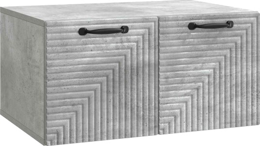 Vegghengt TV skap Betonggrå 59,5 x 41 x 30 cm Konstruert tre Vegghengt TV skap Betonggrå 59,5 x 41 x 30 cm Konstruert tre