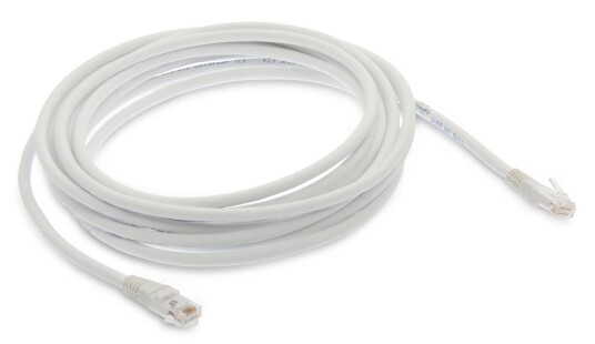 Eurolan 21D-UA-0EWT Patchkabel uskjermet, 2 x RJ45 0,5 m, Stikkontakter & kabler