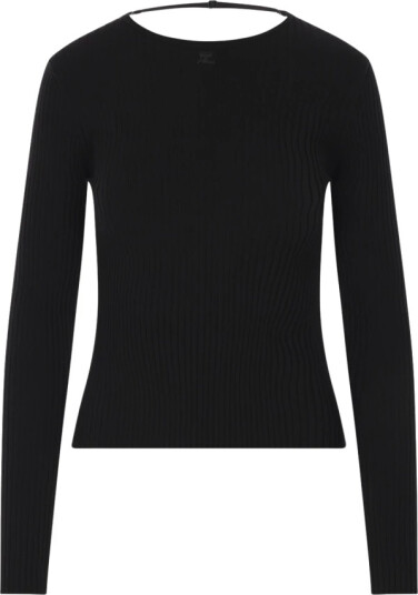 Courrèges Dame Strikkevarer Svart XS,