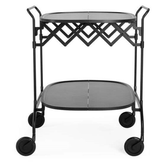 Kartell - Gastone Trolley Black