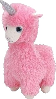 Ty Boos Lana Rosa Enhjørning Flamme 15Cm 36282