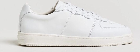 Les Deux Sporty Leather Sneaker White