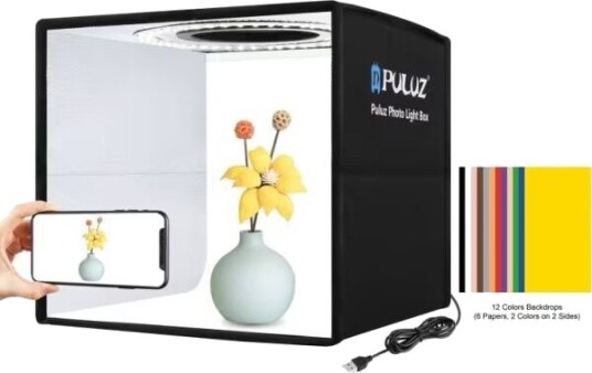 Puluz Shadowless Telt 25cm LED PU5025B Puluz Shadowless Telt 25cm LED PU5025B