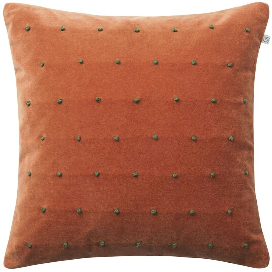 Chhatwal & Jonsson Roma putetrekk 50 x 50 cm Terracotta-forest green Chhatwal & Jonsson Roma putetrekk 50 x 50 cm Terracotta-forest green