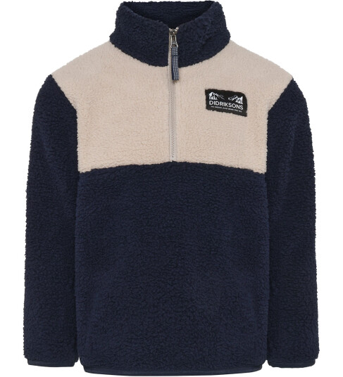 Didriksons Kids' Gosig Half Zip Navy 140