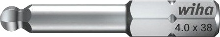 Wiha 7017 Z, 1 Stykker, Hex (Metrisk), 4 Mm, Stål, Din 3126, Iso 1173, 3,8 Cm Wiha 7017 Z, 1 Stykker, Hex (Metrisk), 4 Mm, Stål, Din 3126, Iso 1173, 3,8 Cm