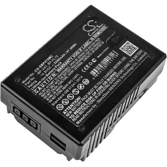 Sony PMW-Z450 batteri (3200 mAh 14.8 V, Sort)