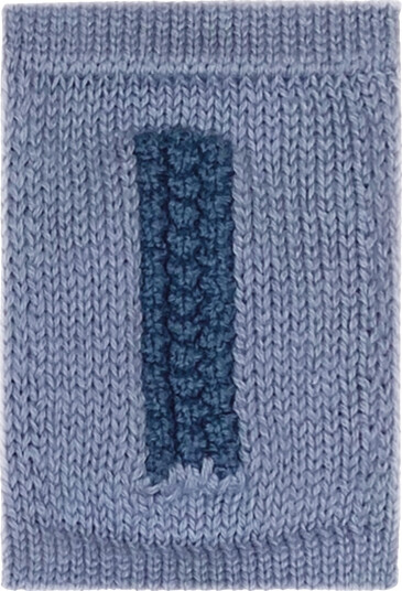 Smallstuff Strikket Bokstav I Blue Blue One Size 10cm Smallstuff Strikket Bokstav I Blue Blue One Size 10cm