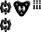 Monteringssett, eksosanlegg HJS 82 12 2299