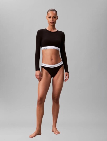Calvin Klein Lightly Lined Bralette Black XS