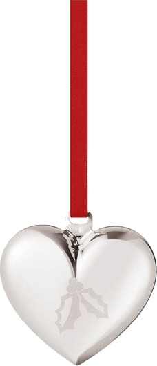Georg Jensen   2026 julehjerte 5,6 cm sølv