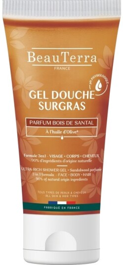 BeauTerra Ultra Rich Shower Gel – Sandeltre – 200 ml