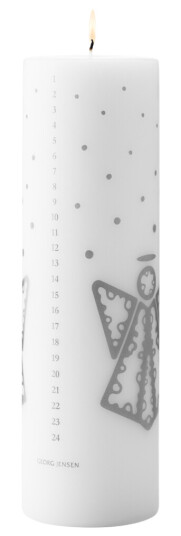Georg Jensen CC 2022 kalenderlys sølv Georg Jensen CC 2022 kalenderlys sølv