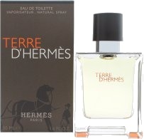 Hermès Terre d'Hermès Eau de Toilette 50ml - Treaktige Dufter for Menn Hermès Terre d'Hermès Eau de Toilette 50ml - Treaktige Dufter for Menn