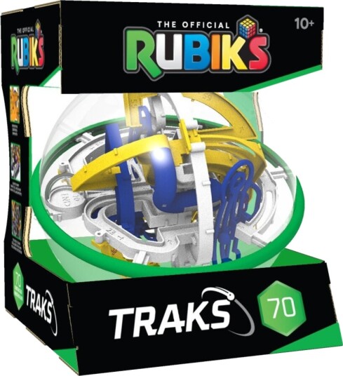 Rubiks Tracks 70 Rebel 3D-labyrint logikkspill for barn fra 8 år Rubiks Tracks 70 Rebel 3D-labyrint logikkspill for barn fra 8 år