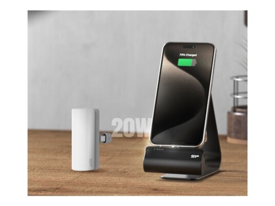 Silicon Power Power Bank Qd50 - Strømbank - 5000 Mah - 20 Watt - 3 A - Pd, Quick Charge 3.0, Qc 4.0 (24 Pin Usb-C) - Hvit