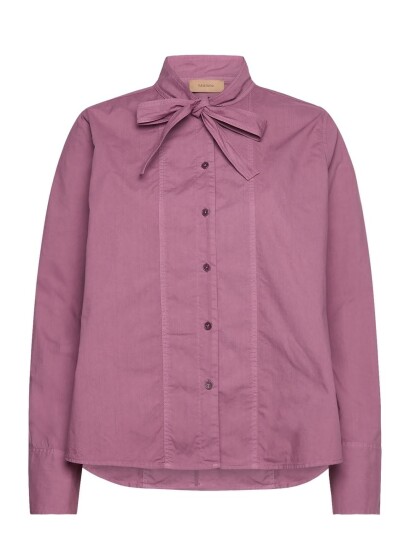 Rue de Tokyo Shoshana Garment Dyed Poplin Purple L Rue de Tokyo Shoshana Garment Dyed Poplin Purple L