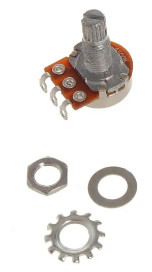 Wilkinson A500K-L tone potmeter long