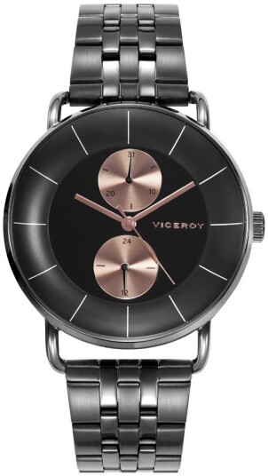 Viceroy Herreklokke 42419 56 Classic Sort/Stål Ø42 mm Viceroy Herreklokke 42419 56 Classic Sort/Stål Ø42 mm