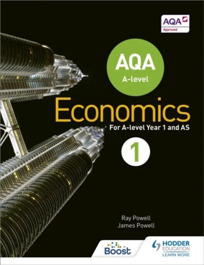 Aqa A-Level Economics Book 1 Av Ray Powell, James Powell