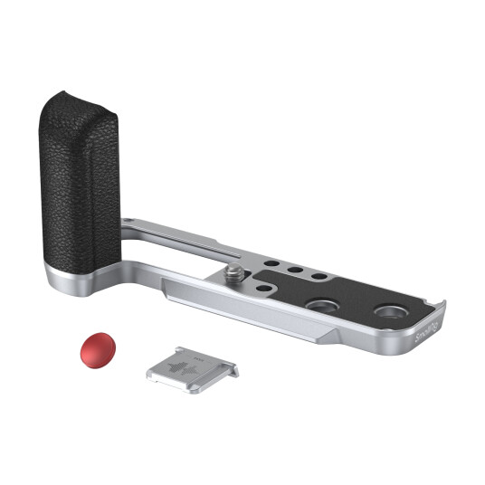 SmallRig 4555 Håndgrep for Fujifilm X100V/X100VI i Sølv, Aluminium og Silikon SmallRig 4555 Håndgrep for Fujifilm X100V/X100VI i Sølv, Aluminium og Silikon