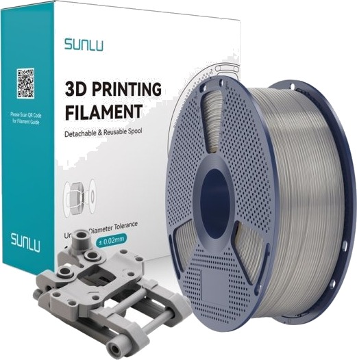 Sunlu Abs-Filament 1.75 Mm 1 Kg (Sølv) Sunlu Abs-Filament 1.75 Mm 1 Kg (Sølv)