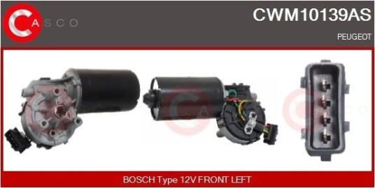 CASCO CWM10139AS Vindusviskermotor