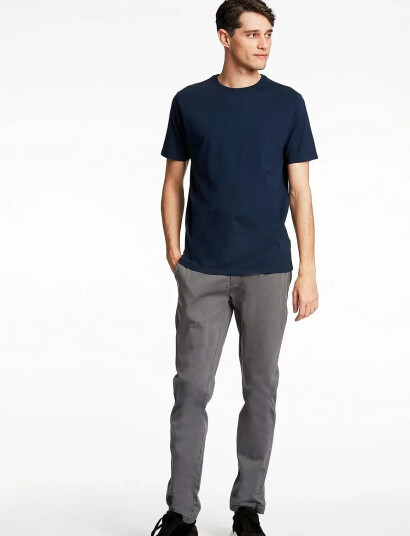Lindbergh Superflex Chino Pants - Grey - 34 x 34 Lindbergh Superflex Chino Pants - Grey - 34 x 34